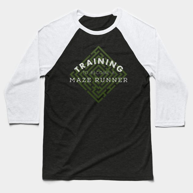 Training: Maze Runner Baseball T-Shirt by dorothytimmer